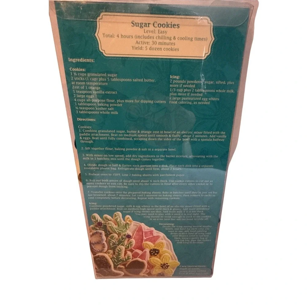 Pioneer Woman Timeless Cookie Cutters 6 pc Set Flower Cactus Tulip Cowboy Baking